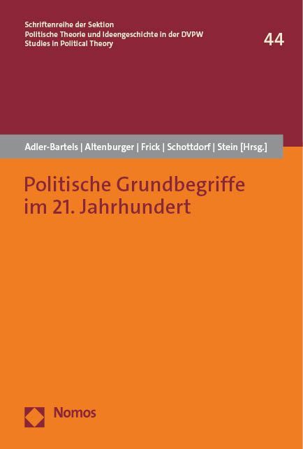 Produktbild: Politische Grundbegriffe im 21. Jahrhundert