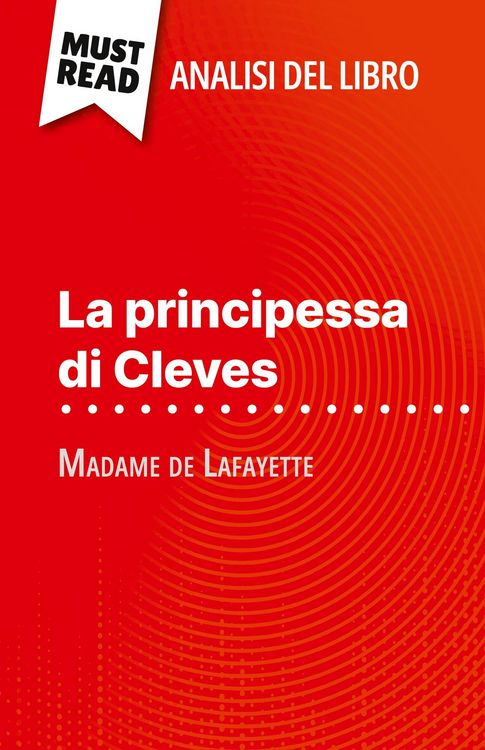 Produktbild: La principessa di Cleves di Madame de Lafayette (Analisi del libro)