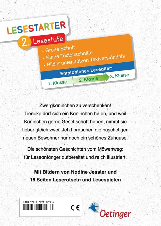 Produktbild: Abenteuer im M&ouml;wenweg. Wir bekommen Kaninchen