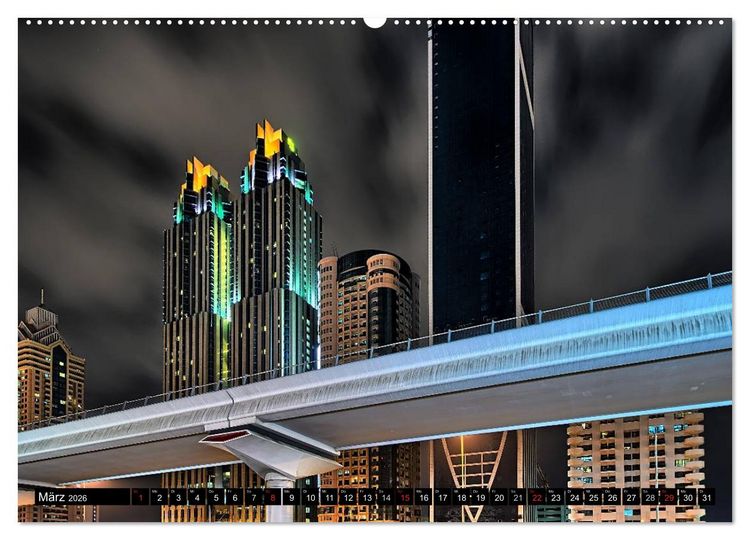 Produktbild: Dubai - City of dreams (Wandkalender 2026 DIN A2 quer), CALVENDO Monatskalender