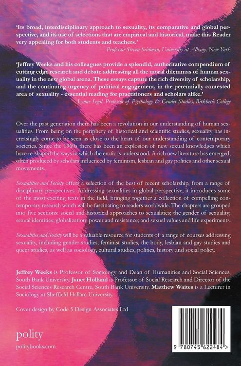 Produktbild: Sexualities and Society