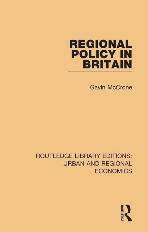 Produktbild: Regional Policy in Britain