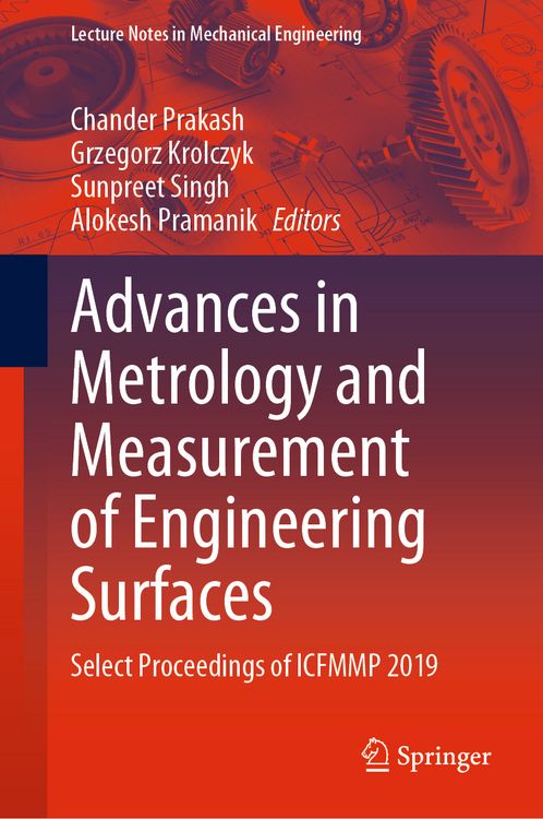 Produktbild: Advances in Metrology and Measurement of Engineering Surfaces
