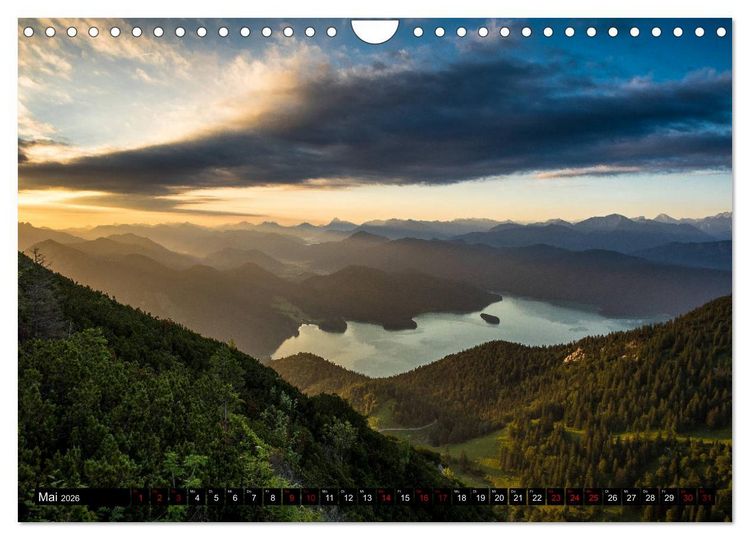 Produktbild: Traumhafte Alpen (Wandkalender 2026 DIN A4 quer), CALVENDO Monatskalender