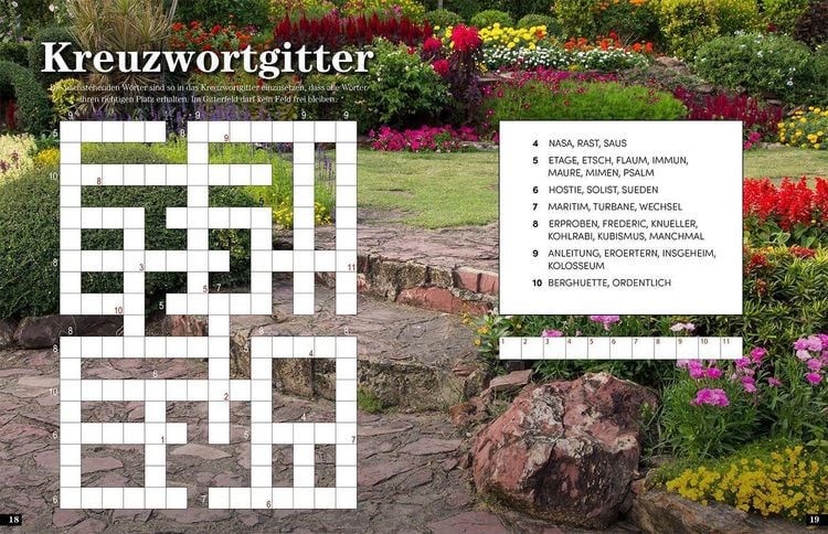 Produktbild: Das Garten-R&auml;tselbuch &ndash; Mit Profi-Tipps von "mein sch&ouml;ner Garten" f&uuml;r das ganze Jahr