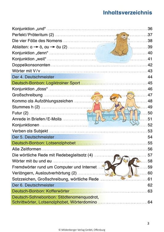 Das Übungsheft Deutsch 4