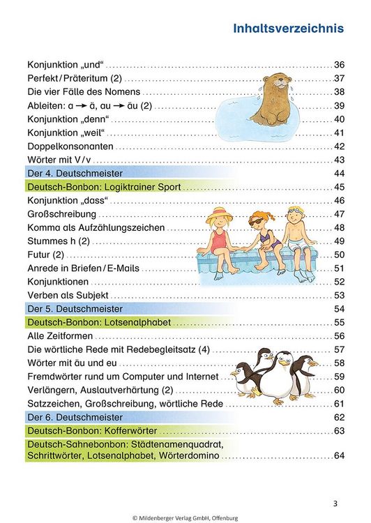 Das Übungsheft Deutsch 4