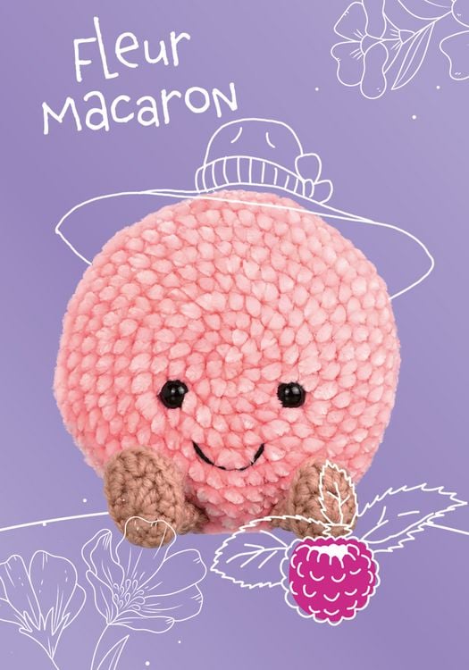 Produktbild: Amusing Lovables H&auml;kelset Fleur Macaron