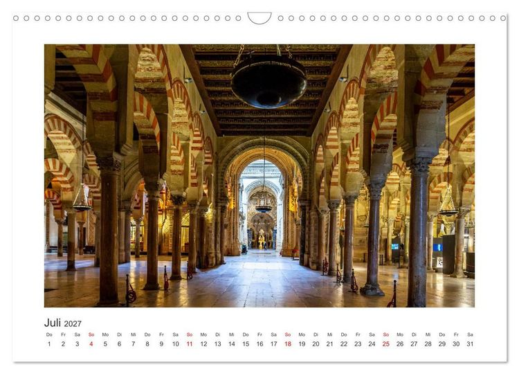 Produktbild: Pen&iacute;nsula Ib&eacute;rica (Wandkalender 2027 DIN A3 quer), CALVENDO Monatskalender