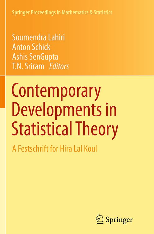Produktbild: Contemporary Developments in Statistical Theory