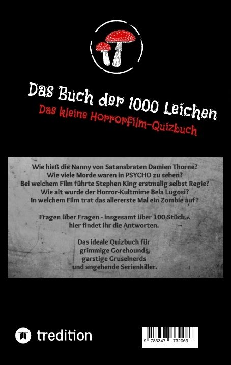 Produktbild: Das Buch der 1000 Leichen
