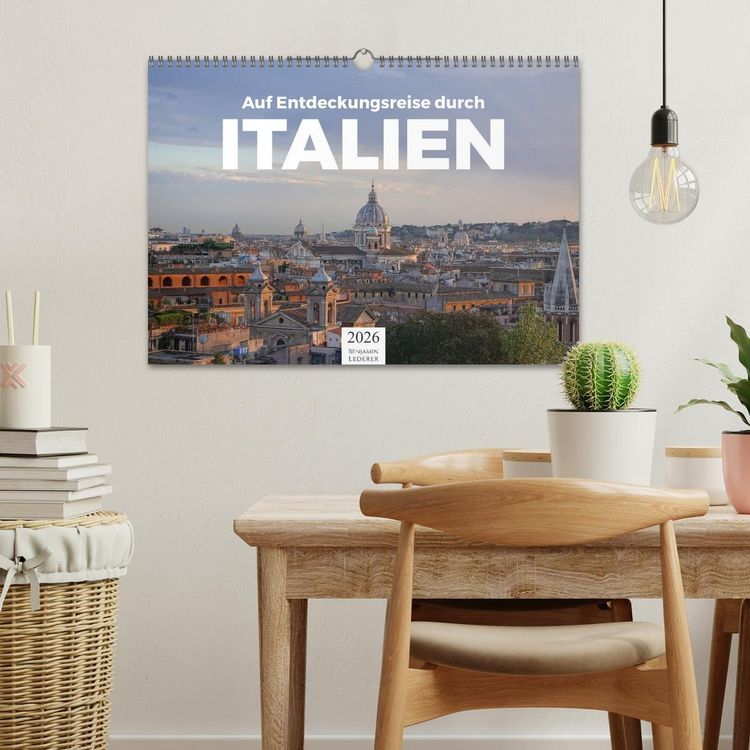 Produktbild: Auf Entdeckungsreise durch Italien (Wandkalender 2026 DIN A3 quer), CALVENDO Monatskalender