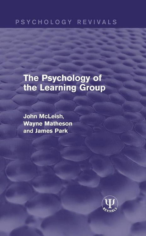 Produktbild: The Psychology of the Learning Group