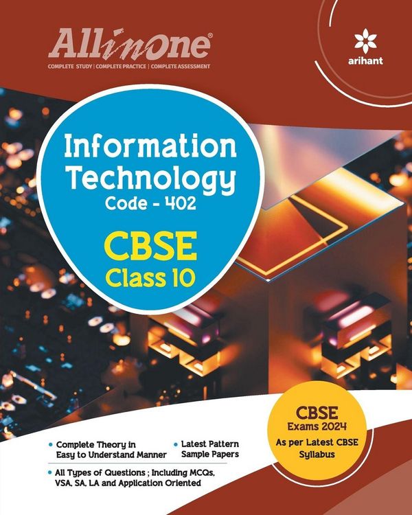 Produktbild: All In One Class 10th Information Technology for CBSE Exam 2024