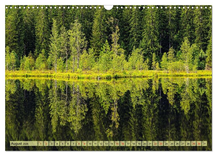 Produktbild: Karseen im Nordschwarzwald (Wandkalender 2026 DIN A3 quer), CALVENDO Monatskalender
