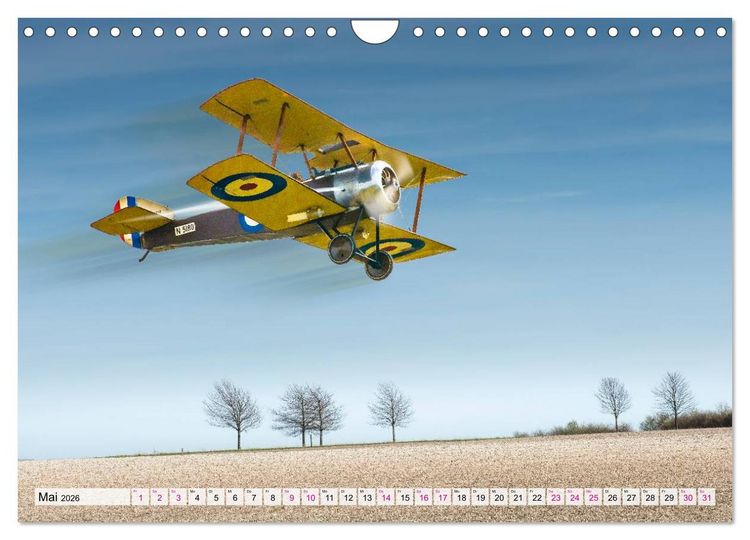 Produktbild: Modellflugzeuge in ACTION (Wandkalender 2026 DIN A4 quer), CALVENDO Monatskalender