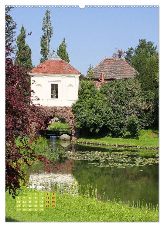 Produktbild: W&ouml;rlitzer Park und Luisium - Eine romantische Reise (hochwertiger Premium Wandkalender 2026 DIN A2 hoch), Kunstdruck in Hochglanz