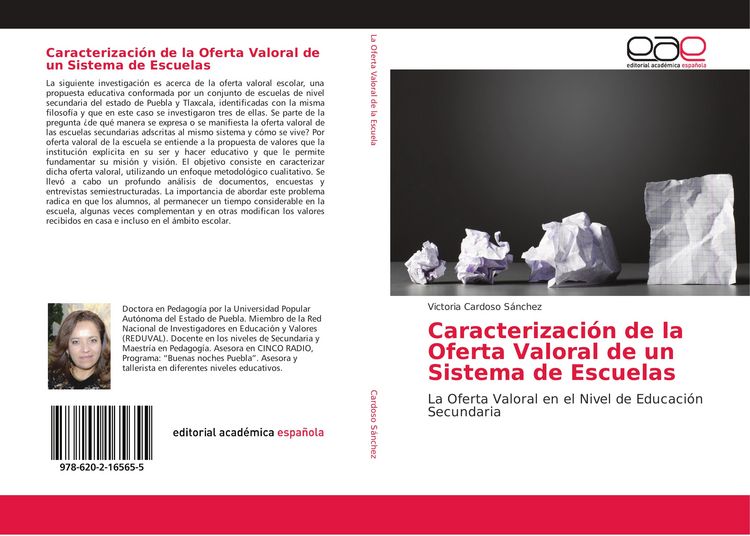 Produktbild: Caracterizaci&oacute;n de la Oferta Valoral de un Sistema de Escuelas