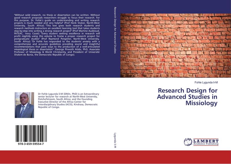 Produktbild: Research Design for Advanced Studies in Missiology