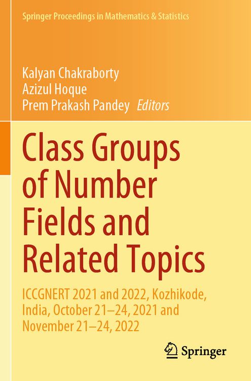 Produktbild: Class Groups of Number Fields and Related Topics