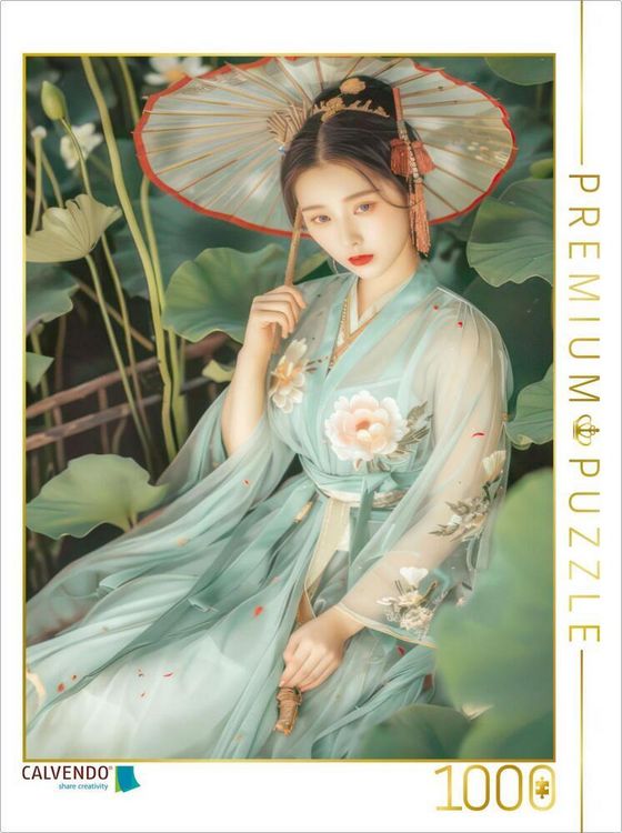 Produktbild: CALVENDO Puzzle Anmutige asiatische Frauen | 1000 Teile Lege-Gr&ouml;&szlig;e 64x48cm Foto-Puzzle f&uuml;r gl&uuml;ckliche Stunden