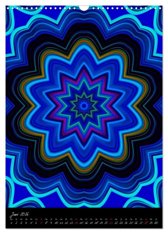 Produktbild: Mandala - Esoterik & Meditation (Wandkalender 2026 DIN A3 hoch), CALVENDO Monatskalender