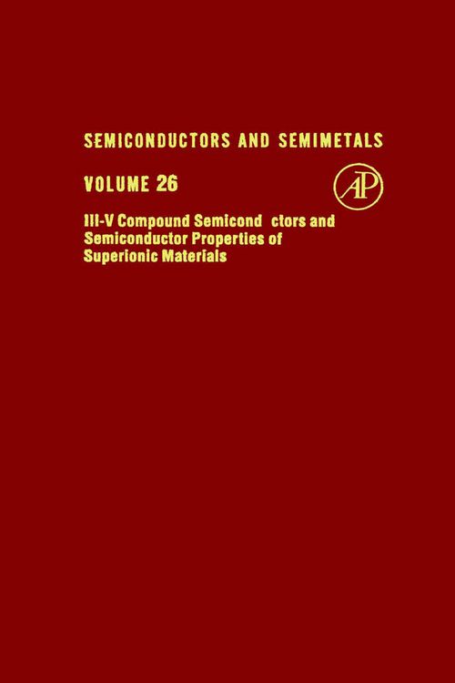 Produktbild: Semiconductors and Semimetals