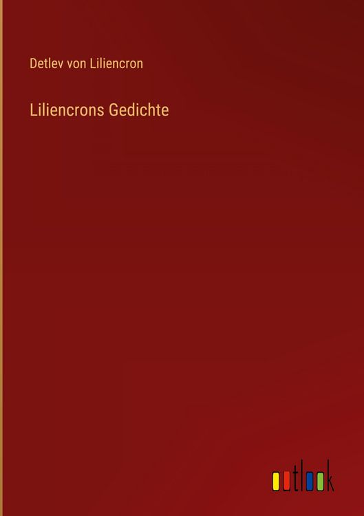 Produktbild: Liliencrons Gedichte
