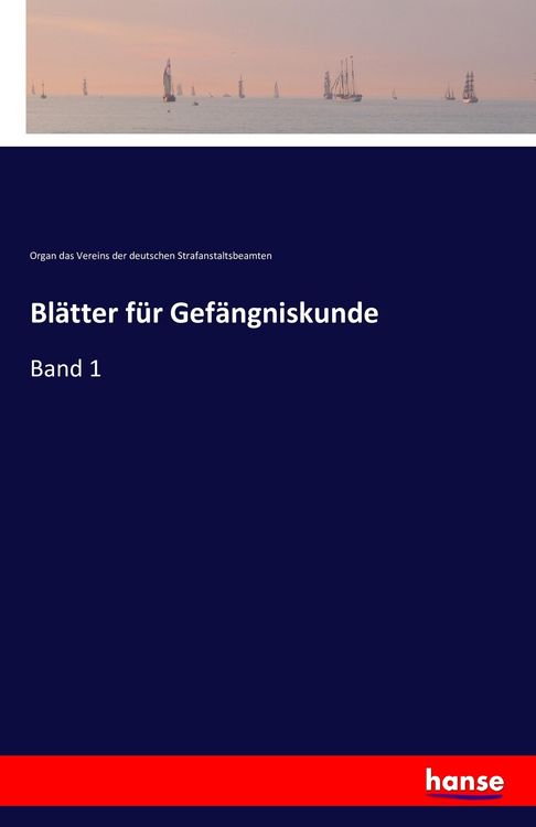 Produktbild: Bl&auml;tter f&uuml;r Gef&auml;ngniskunde
