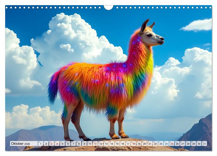 Produktbild: Inka-Mythologie - G&ouml;tter, Helden und Monster (Wandkalender 2026 DIN A3 quer), CALVENDO Monatskalender