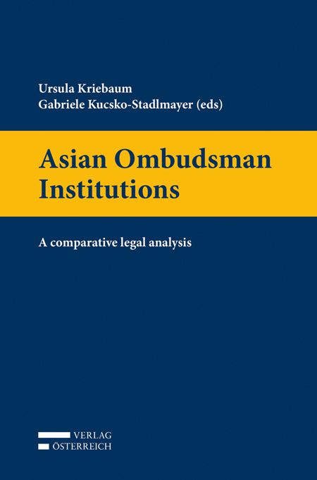 Produktbild: Asian Ombudsman Institutions