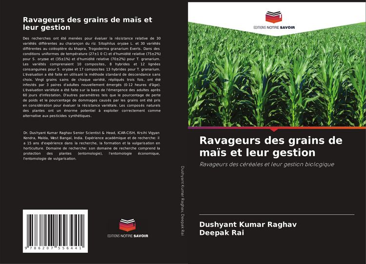 Produktbild: Ravageurs des grains de ma&iuml;s et leur gestion
