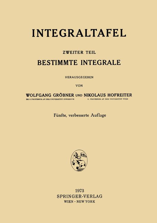 Produktbild: Integraltafel