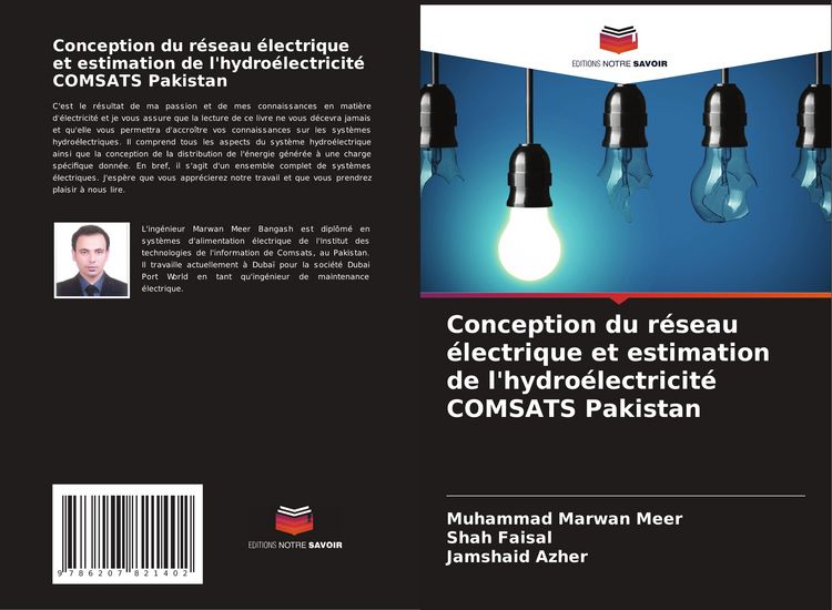 Produktbild: Conception du r&eacute;seau &eacute;lectrique et estimation de l'hydro&eacute;lectricit&eacute; COMSATS Pakistan