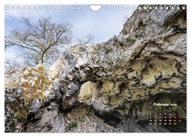 Produktbild: Faszinierende H&ouml;hlen auf der Schw&auml;bischen Alb (Wandkalender 2026 DIN A4 quer), CALVENDO Monatskalender