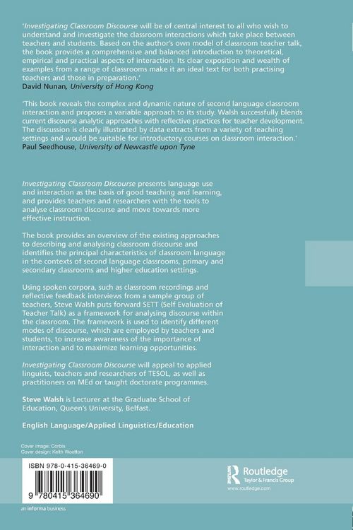 Produktbild: Investigating Classroom Discourse