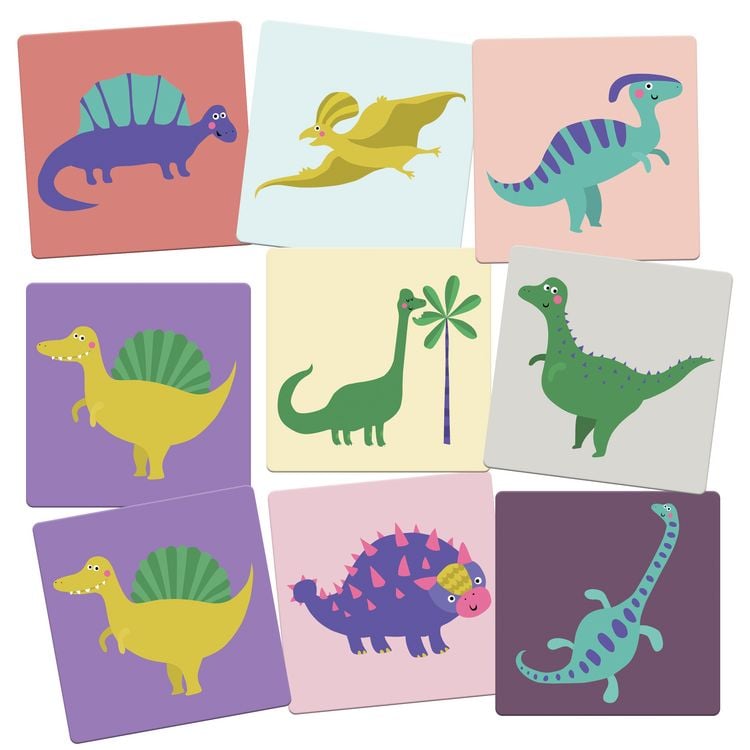 Produktbild: Die bunten Dinos - Mein Maxi-Memo