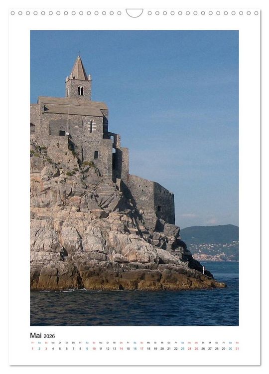 Produktbild: Weltkulturerbe Cinque Terre, Ligurien (Wandkalender 2026 DIN A3 hoch), CALVENDO Monatskalender
