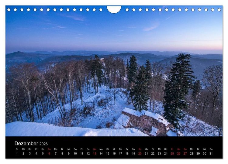 Produktbild: Mystischer Pf&auml;lzer Wald (Wandkalender 2026 DIN A4 quer), CALVENDO Monatskalender