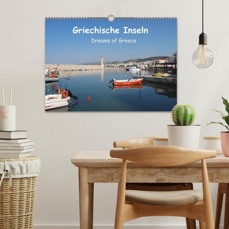 Produktbild: Griechische Inseln (Wandkalender 2026 DIN A3 quer), CALVENDO Monatskalender