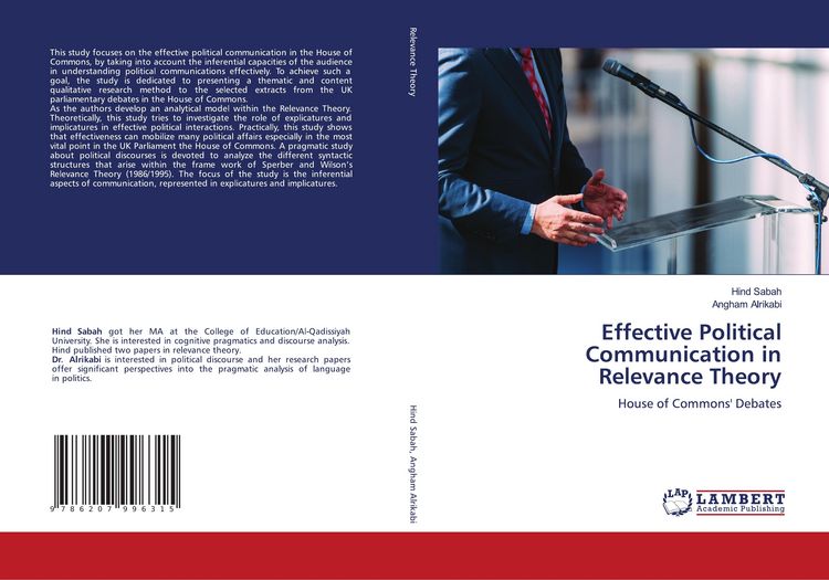 Produktbild: Effective Political Communication in Relevance Theory