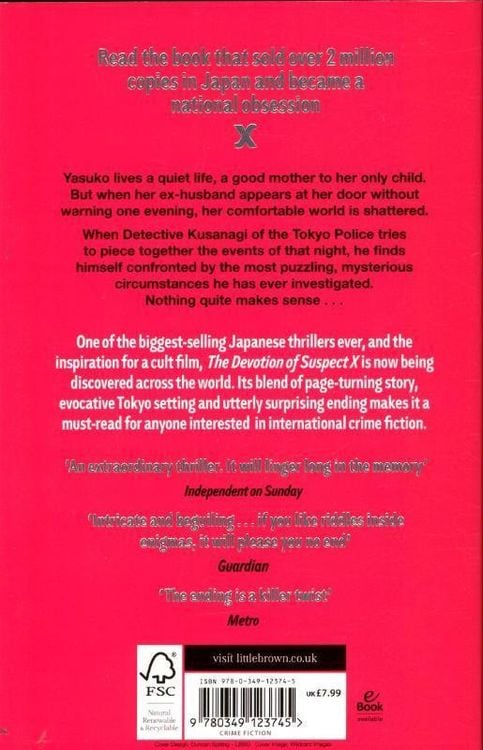 Produktbild: The Devotion of Suspect X