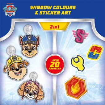 Produktbild: Paw Patrol Window Colours & Sticker Art