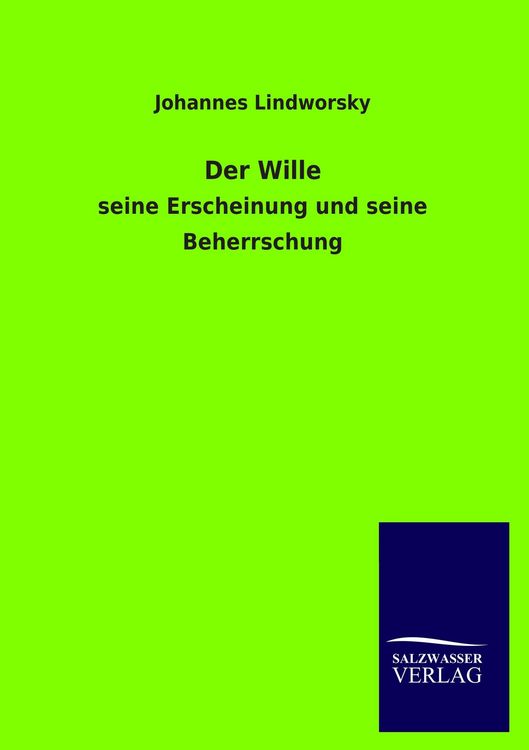 Produktbild: Der Wille