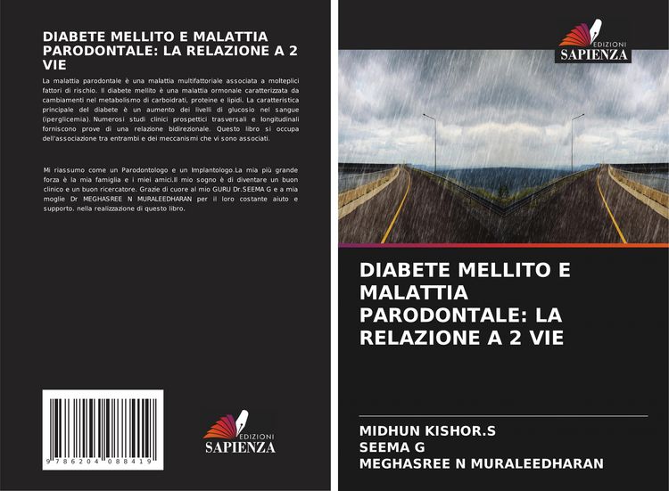 Produktbild: Diabete Mellito E Malattia Parodontale: La Relazione a 2 Vie