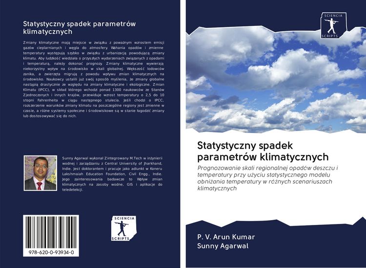 Produktbild: Statystyczny spadek parametr&oacute;w klimatycznych