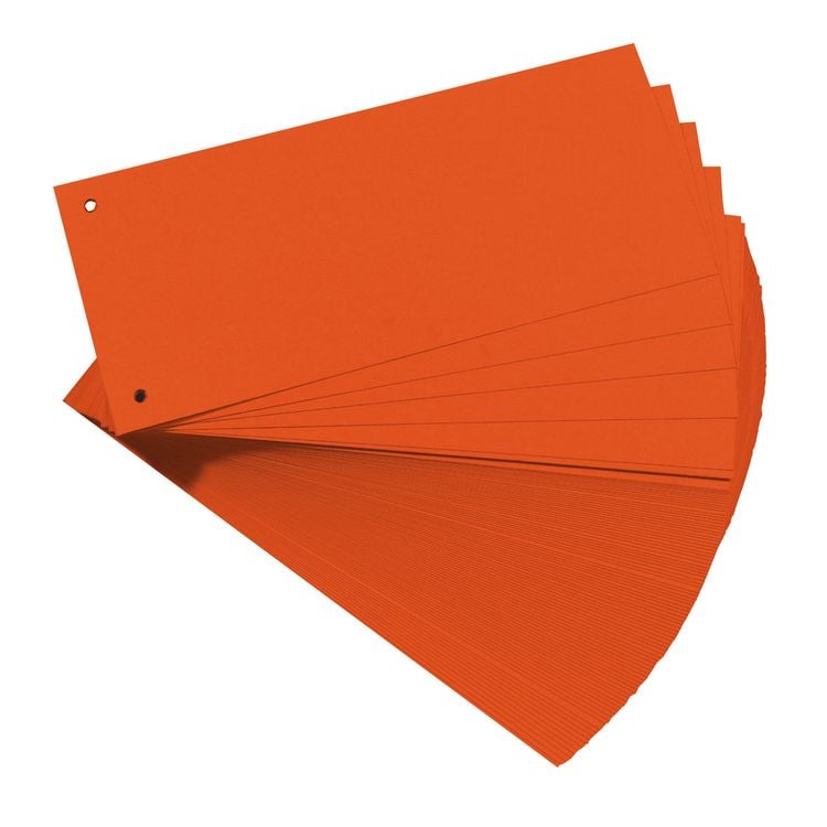 Produktbild: Herlitz Trennstreifen orange 100er Set