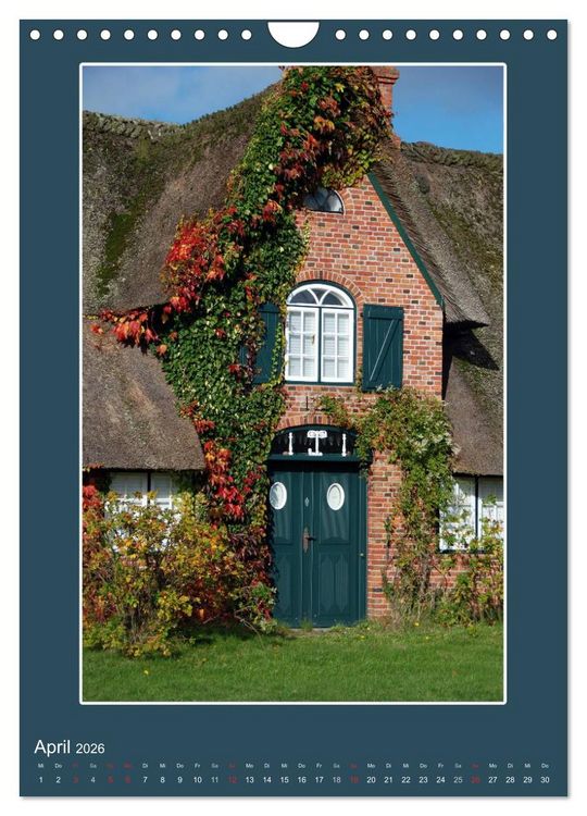Produktbild: Willkommen in Keitum auf Sylt (Wandkalender 2026 DIN A4 hoch), CALVENDO Monatskalender