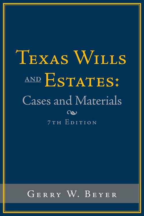 Produktbild: Texas Wills and Estates