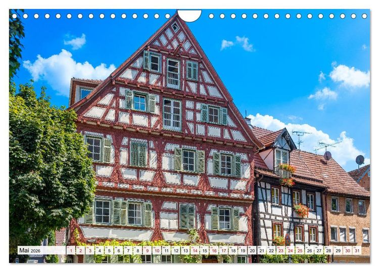 Produktbild: Ein Spaziergang durch Esslingen (Wandkalender 2026 DIN A4 quer), CALVENDO Monatskalender